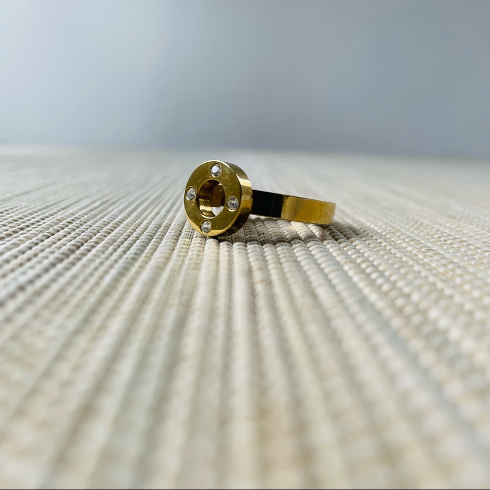 BUD TO ROSE Stainless Steel Ring - Picture 2 of 4